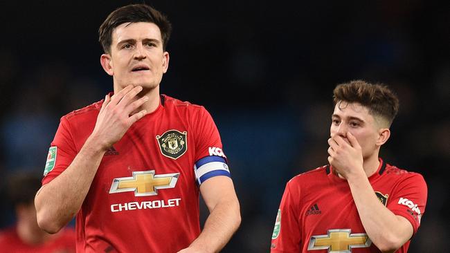 Man United'’s outlay on Harry Maguire now looks a bit much. Photo: Oli Scarff / AFP