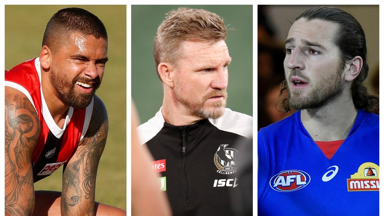 The Blowtorch: Bradley Hill, Nathan Buckley and Marcus Bontempelli.