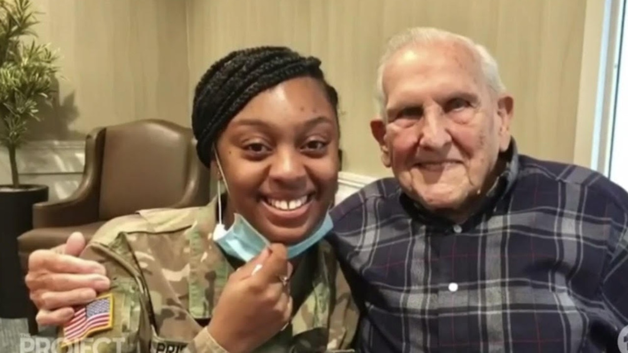 DeShawna finally got to meet Frank. Picture: Channel 10