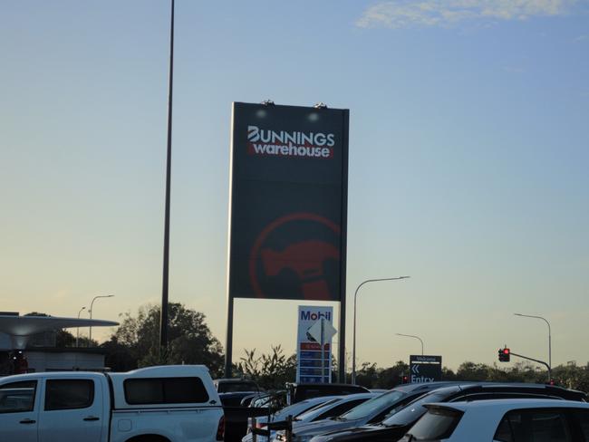 Yeppoon's new Bunnings Warehouse opened it’s doors for the first time early in the morning at 6.30am. PIC: Lachlan Berlin