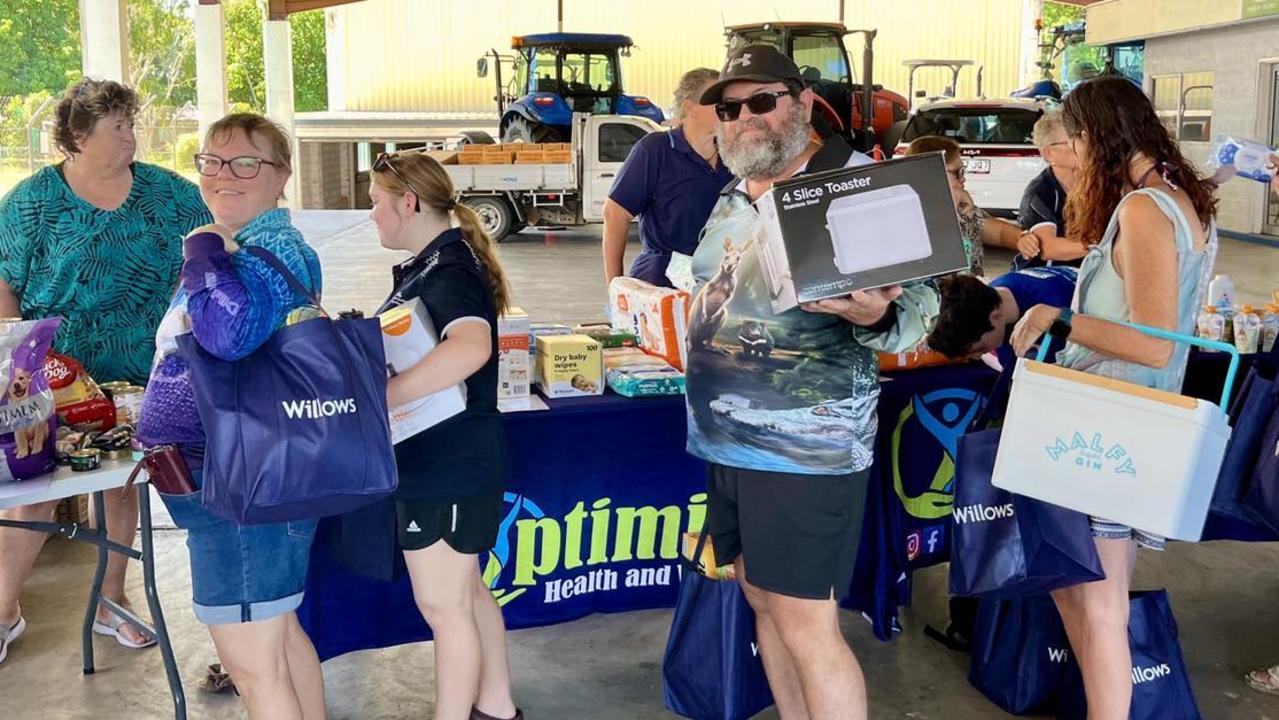 Residents from Hinchinbrook were welcomed to a family day on Saturday (1/3/25) where they were able to replace any essential items that were damaged during the North Queensland floods due to the generosity of donations from across Townsville.