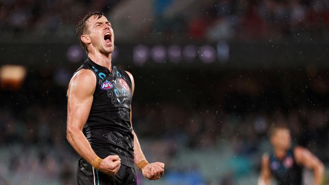 Trent Dumont could play local SA footy this year. Picture: James Elsby/AFL Photos via Getty Images