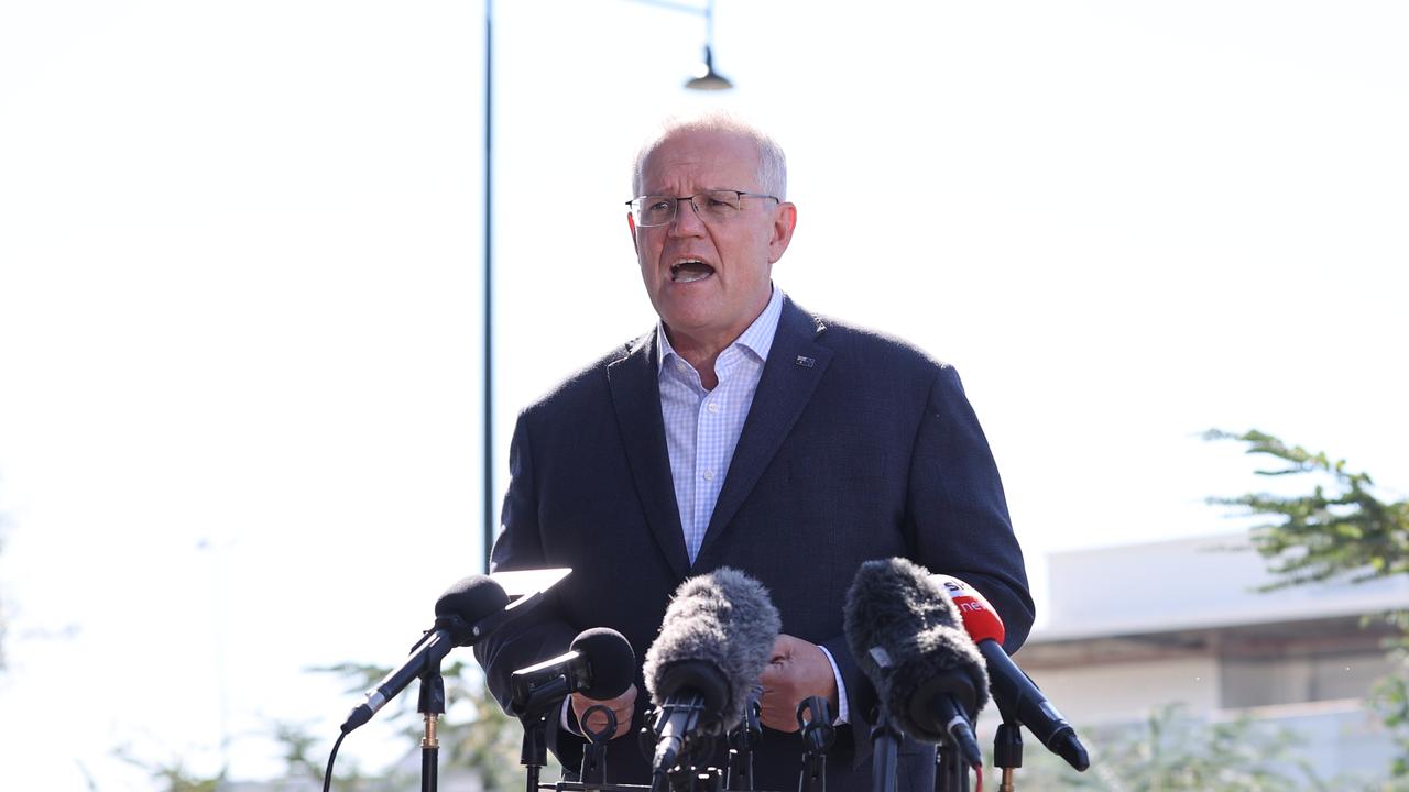 Prime Minister Scott Morrison said Opposition Leader Anthony Albanese ‘hasn’t done his homework’. Picture: Jason Edwards