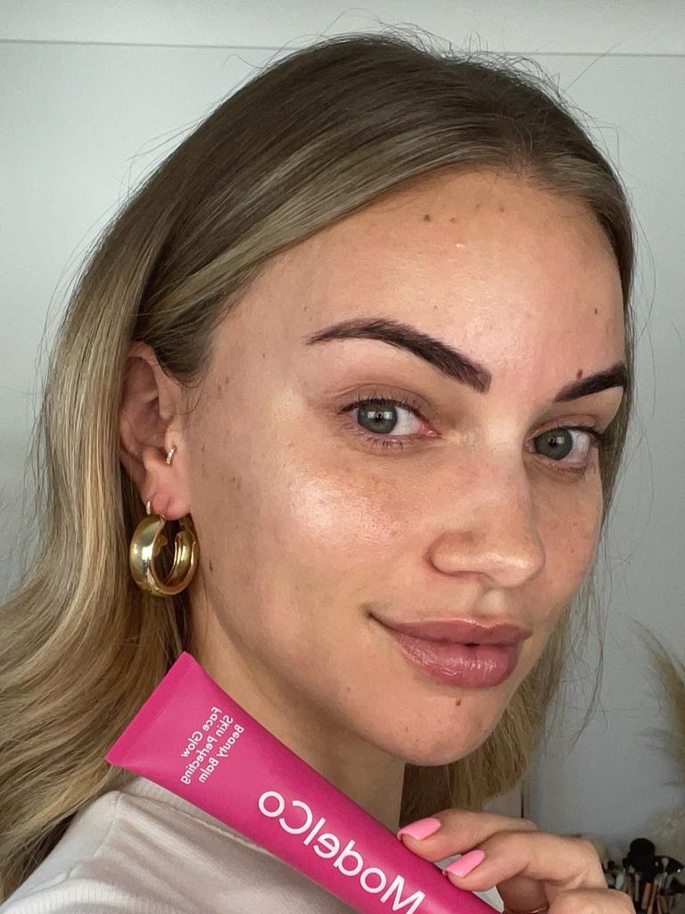 Face Glow is a three-in-one moisturiser, primer and serum. Picture: Instagram