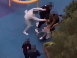 An incident in Eastgardens. Picture: Reddit
