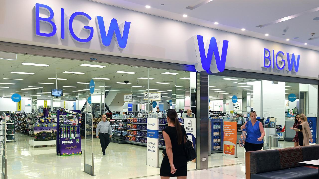 Woolworths announces closure of 30 Big W stores after slow profit  improvement