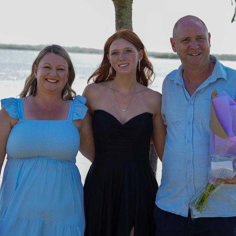 Renee, Charlize and Steve Zmuda.