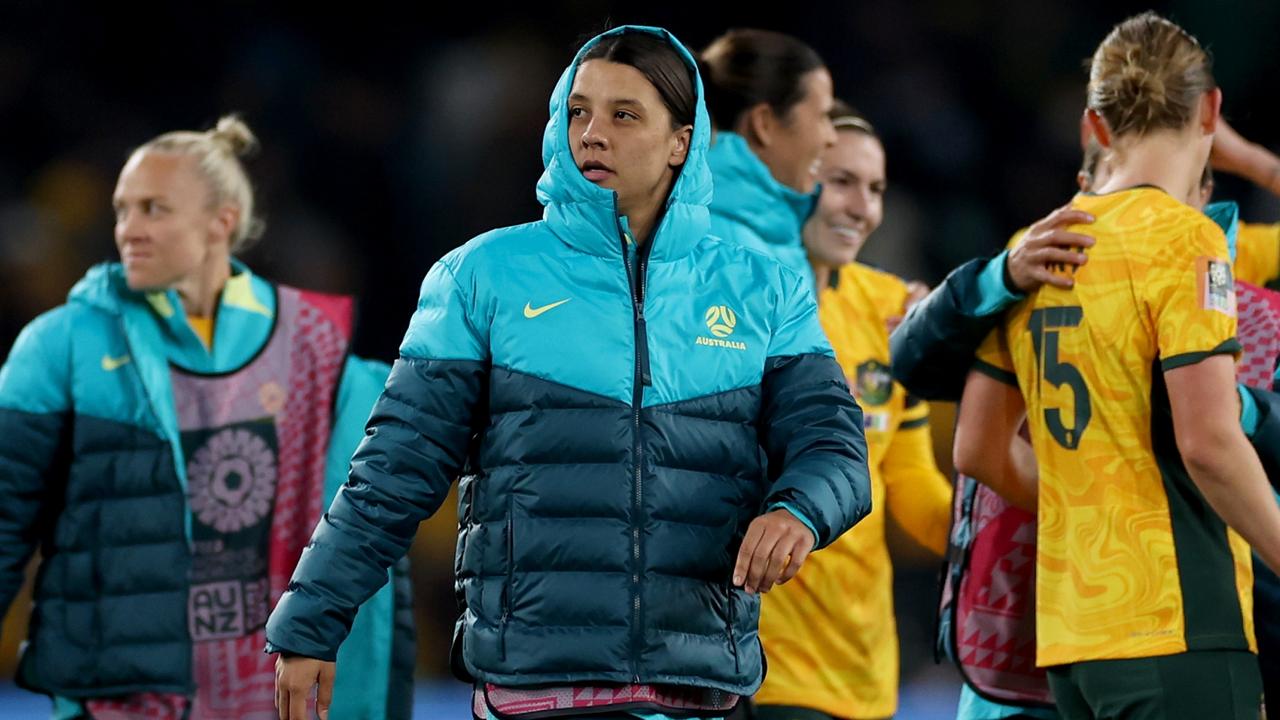 ‘Heartbroken’ Matildas do it for Kerr