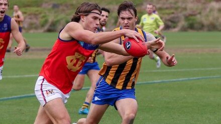 Charlie Faubel in action for Fitzroy. Picture: Aaron Cook