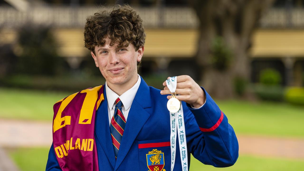 Lachlan Ziviani, Downlands College bright futures sport series, Wednesday, May 25, 2022. Picture: Kevin Farmer