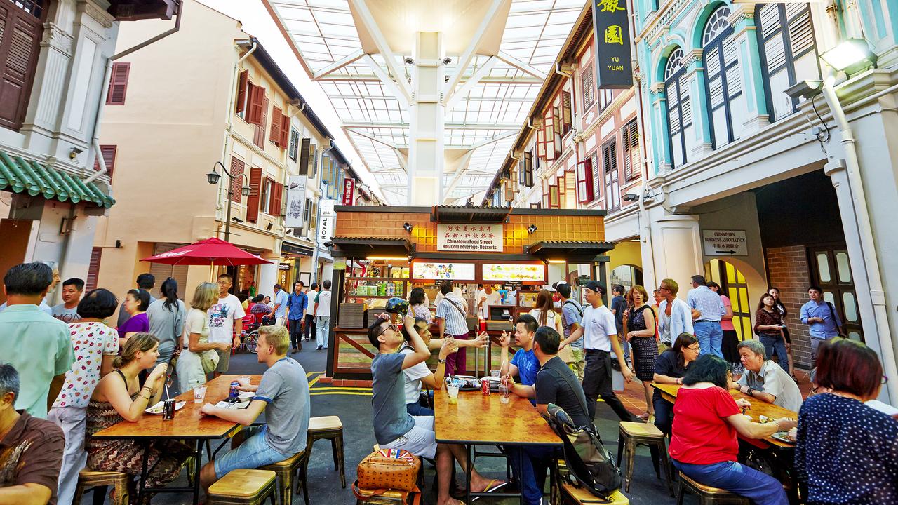 Singapore’s food culture draws tourists from around the world.