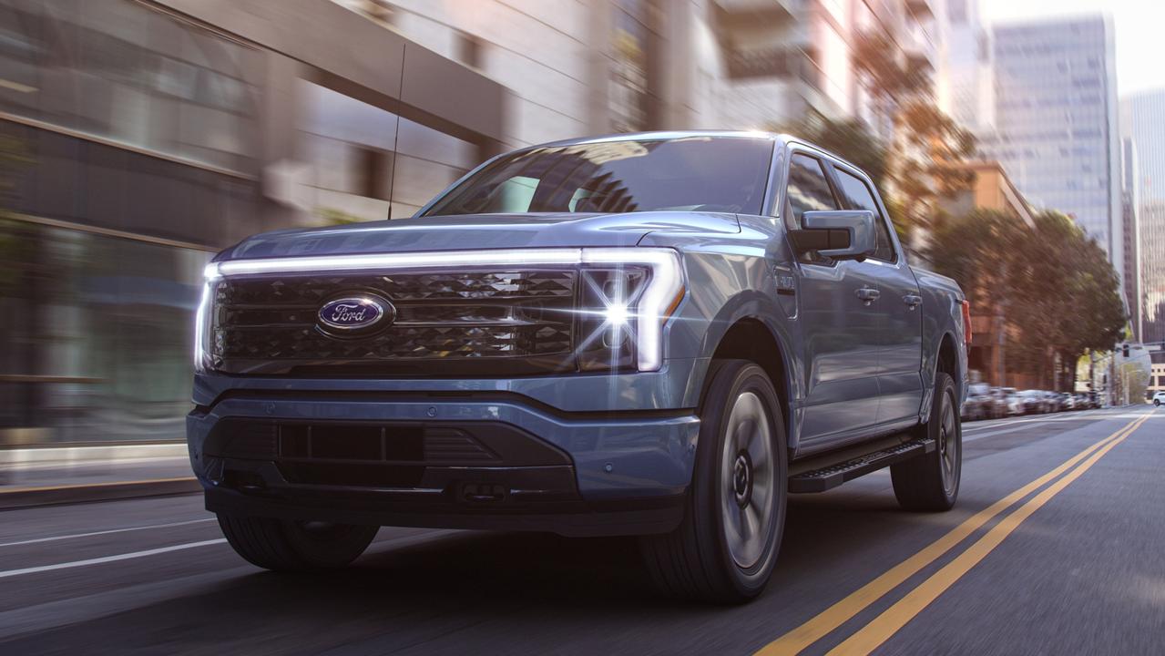 The Ford F150 Lightning has been a hit in the US. Picture: Supplied.