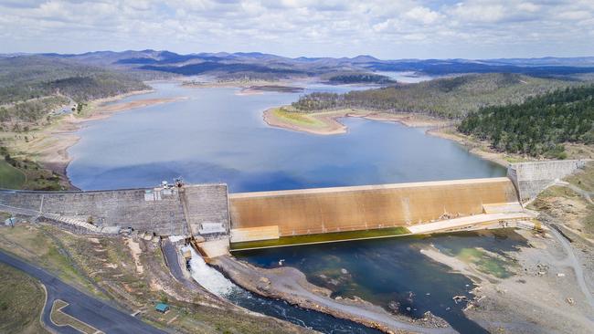 Paradise Dam at Coringa in Queensland. Picture: John Wilson