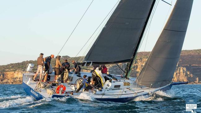 Townsville sailors Jarrod Cook and Steve Brierley were looking forward to competing in the Sydney to Hobart Yacht Race aboard the Roger's 46 14m Mayfair.