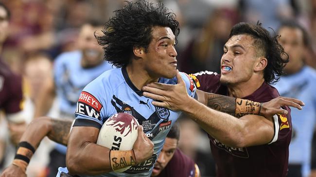 Brian To'o had a great Origin debut in Townsville.