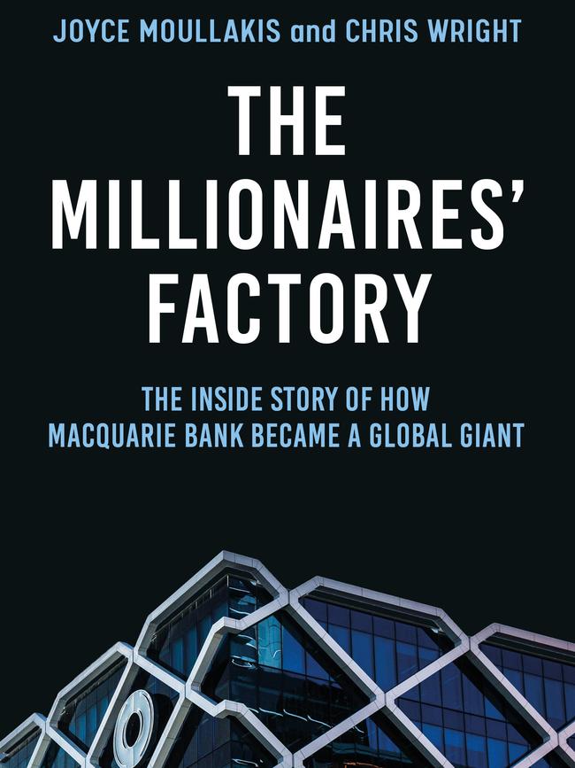 The Millionaires’ Factory by Joyce Moullakis and Chris Wright is out on Tuesday, February 28.