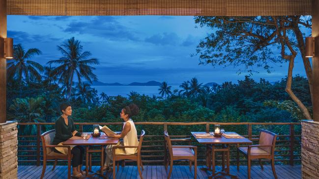 Soma restaurant at Kamalaya where breakfast and dinner are served.