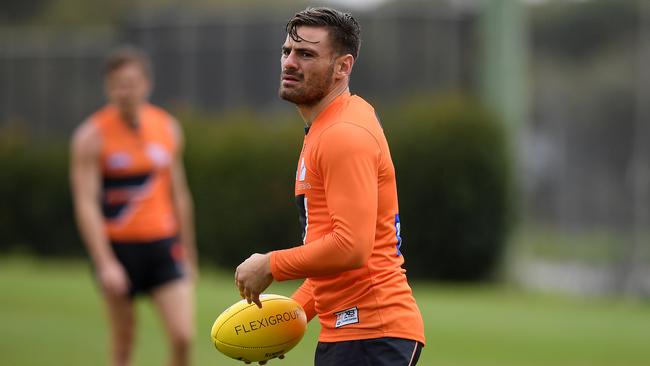 Stephen Coniglio’s price has fallen after lean games in rounds two and three. Picture: AAP Image/Dan Himbrechts.