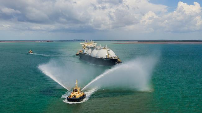 Energy Advance carrying the 200th LNG export cargo from the INPEX-Operated Ichthys LNG onshore facilities. Picture supplied