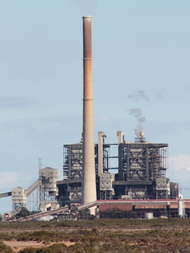 Alinta Energy’s Port Augusta power station, in 2015.