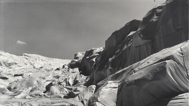 Wrapped Coast, Little Bay, Australia Date: 1969  Photo: Harry Shunk