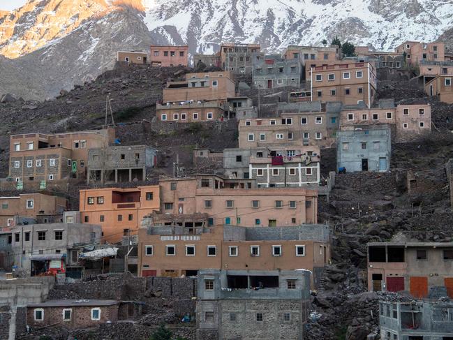 Police say the killers travelled to a popular tourist hiking area 10km from Imlil to hunt victims two days before the Scandinavians were murdered. Picture: Fadel Senna/AFP