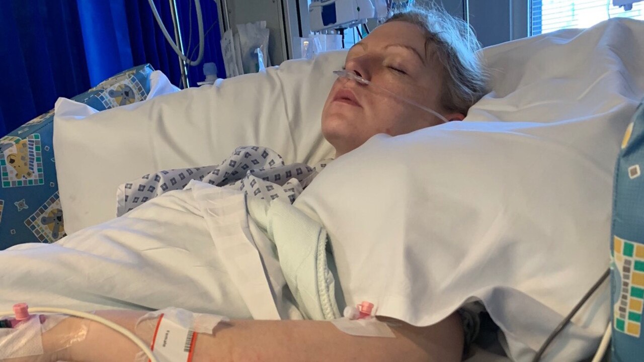 She is now raising money for more surgery. Source: GoFundMe