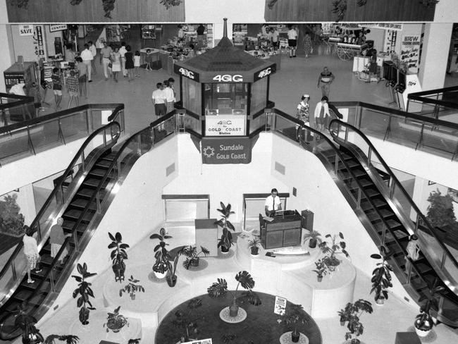 Sundale Shopping Centre, Southport, Gold Coast from its opening in 1969. Picture: Gold Coast Libraries Local Studies Collection