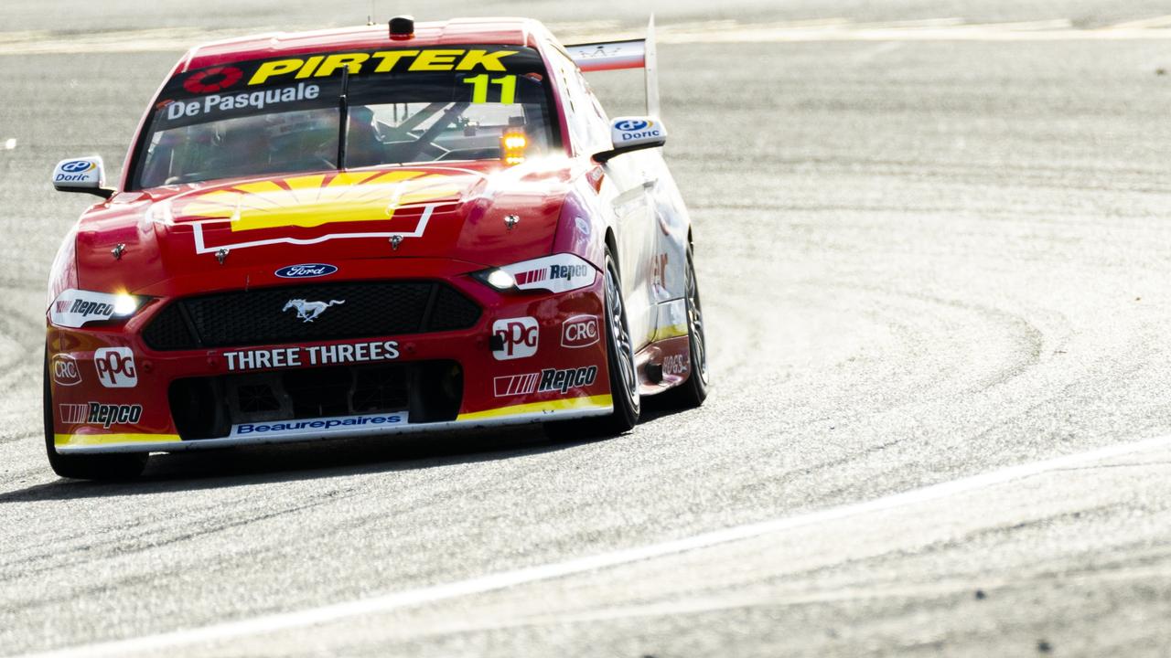 De Pasquale powers his way around the Sydney Motorsport Park circuit. Picture: Getty Images