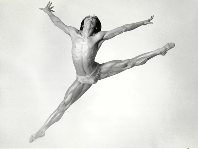 Li in The Rite of Spring at Houston Ballet in 1988 Picture: Jim Caldwell