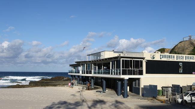 It’s hard to beat the ocean view at Currumbin Vikings Surf Club. Picture Glenn Hampson