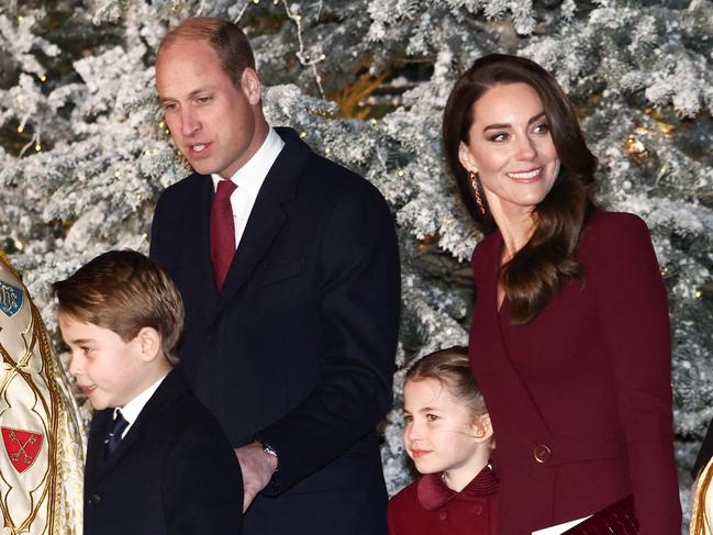 Princess Catherine will host her annual Together At Christmas Carol Service at Westminster Abbey. Picture: AFP