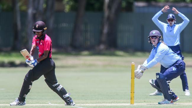 Underage 19 Female Championships; Various Matches played at Nudgee College Cricket Ovals 14.12.23 Pics by Stephen Archer