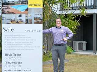 Ray White's Trevor Tippet toured a number of potential home buyers at the weekend. Picture: Ashley Pillhofer