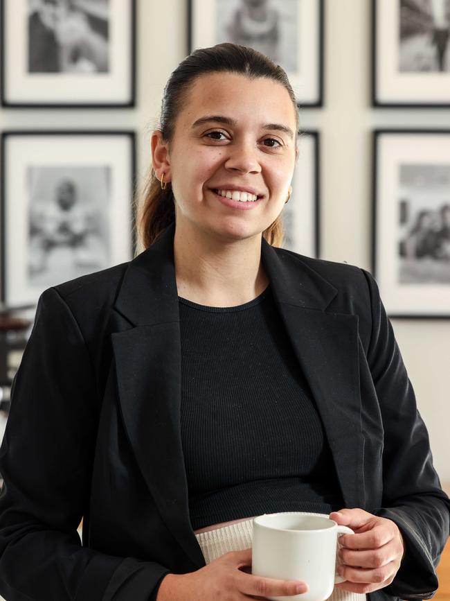 Her firm supports 70 Aboriginal-run businesses in SA and she is a mentor at schools and unis. Image/Russell Millard Photography