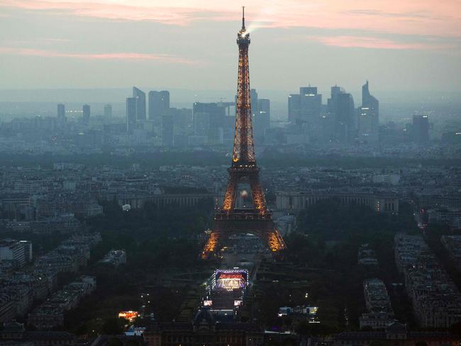 Standing proud. Paris was rated the second best place in the world to visit, after the Great Barrier Reef. Picture: Geoffroy Van Der Hasselt/AFP