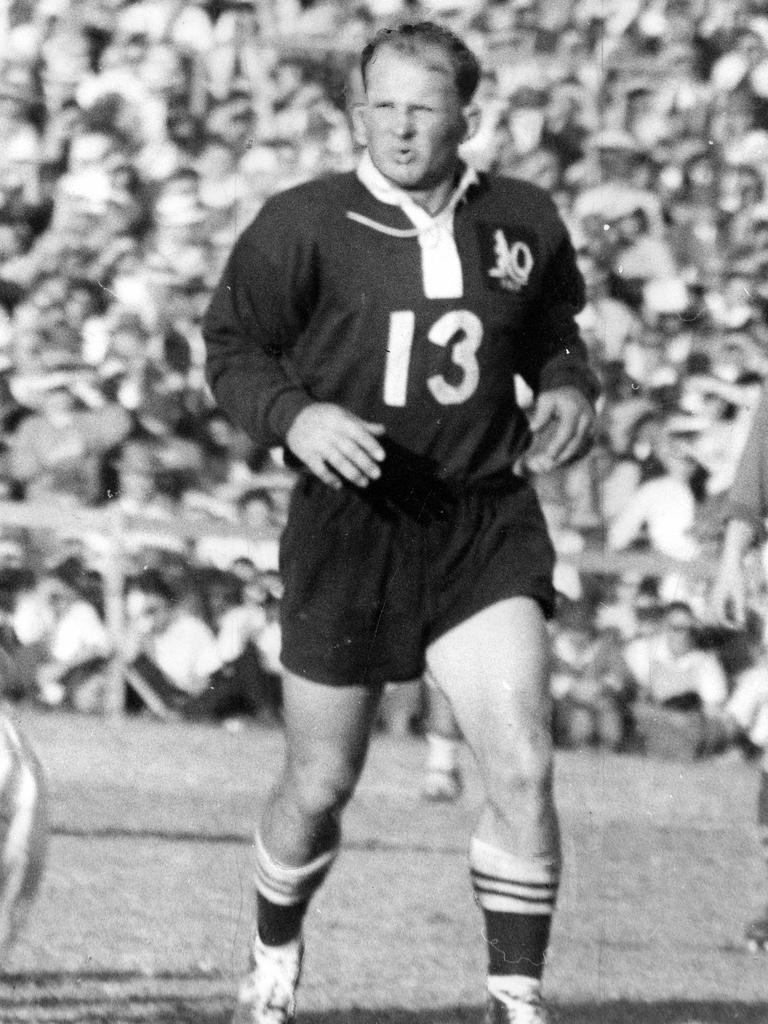 News/sport/personality 1962 rugby player Gary Parcell. The Courier-Mail Photo Archive.