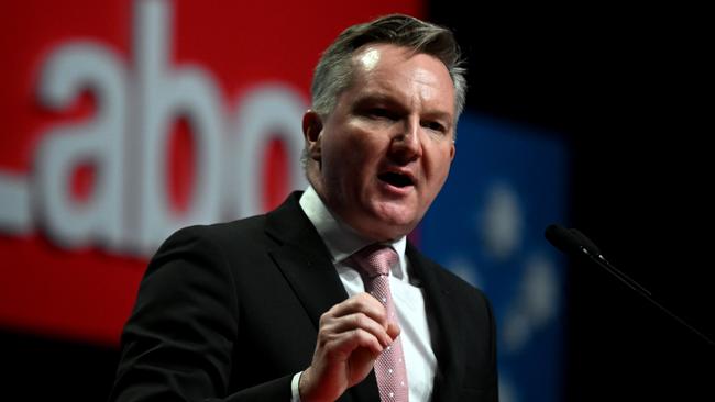 Chris Bowen’s plans to go green are springing leaks everywhere they make contact with reality. Picture: Dan Peled