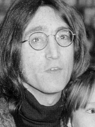 His father, John Lennon.