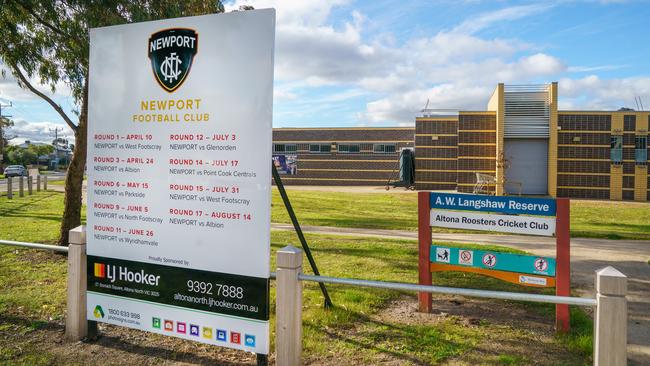 Men with connections to Newport Football Club have been urged to get tested. Picture: Jay Town