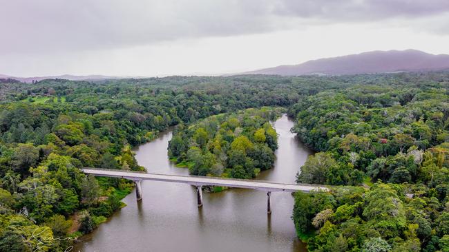 A total of $15m funding has been allocated for the building of a new bridge over the Barron River at Kuranda in the 2024/25 state budget. Picture: Kevin Explores