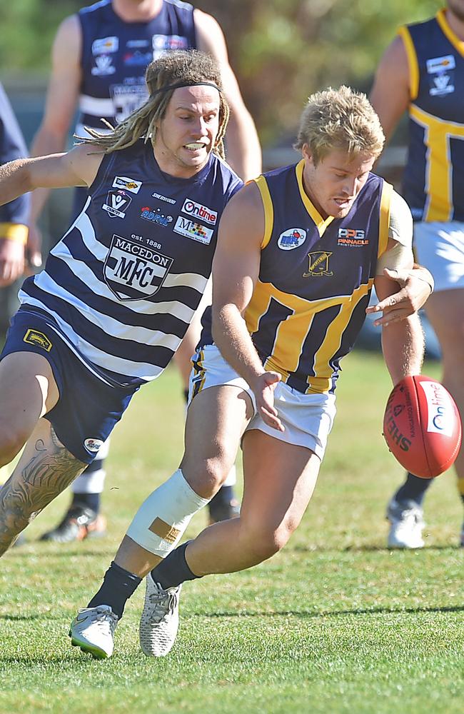 Rupertswood and Macedon have both qualified for RDFL finals. Picture: Rob Leeson.