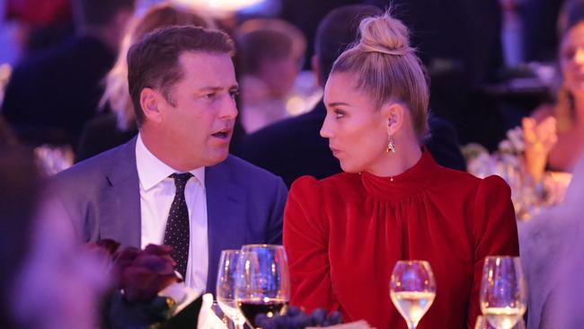 Today co-host Karl Stefanovic and girlfriend Jasmine Yarbrough. Picture: Christian Gilles