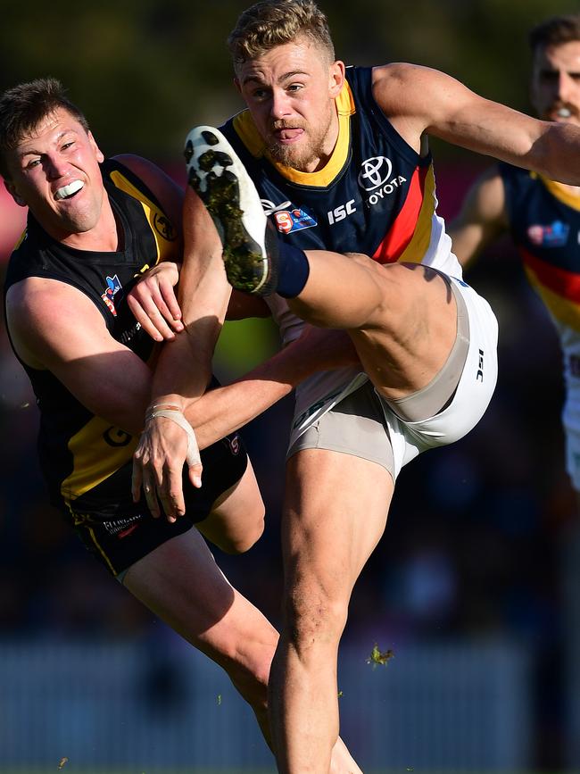 Hugh Greenwood has been stuck in the SANFL. Picture: Mark Brake/Getty Images.