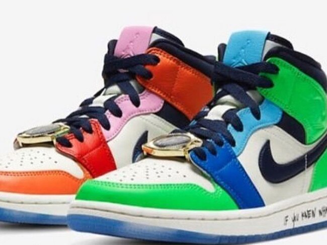 Melody Ehsani X Air Jordan 1 Mid SE sneakers for Nike. Picture: Instagram