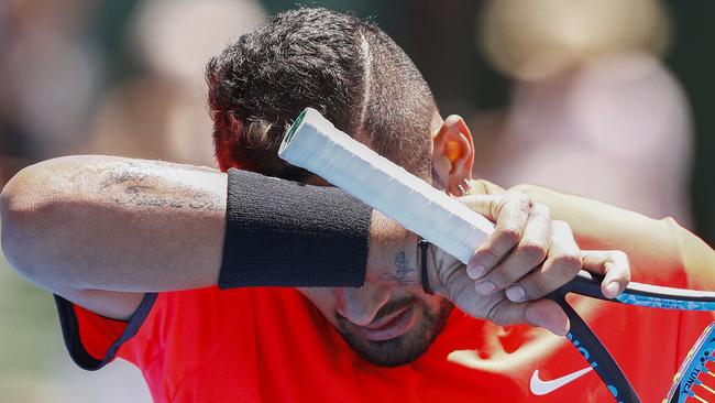 Nick Kyrgios has been open and honest about his struggles