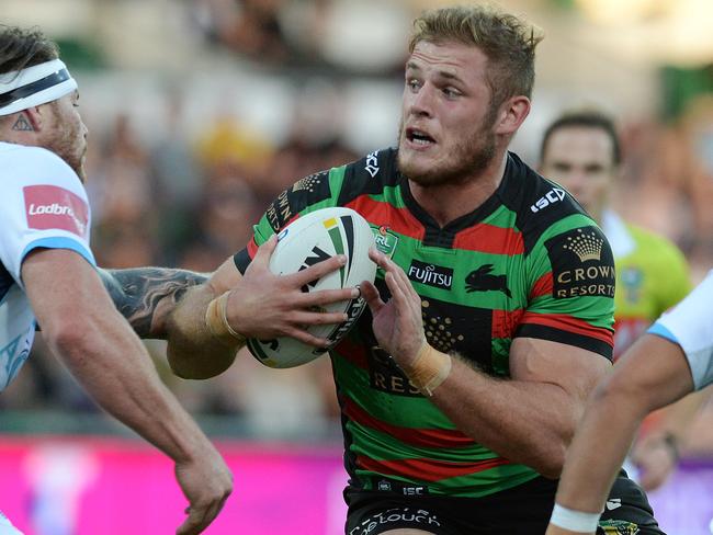 Rabbitohs forward Tom Burgess will miss Canberra clash after copping a ...