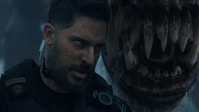 The giant wolf in Rampage is a cinematic lowlight of 2018. Picture: Village Roadshow