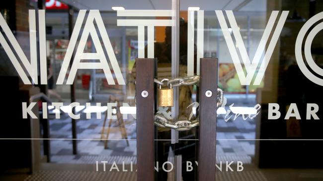 Nativo Kitchen has closed, with staff told by email that they no longer had jobs. Picture: Steve Pohlner/AAP