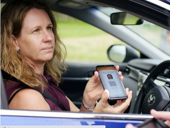 Queensland introduces digital drivers licence. Picture: Supplied